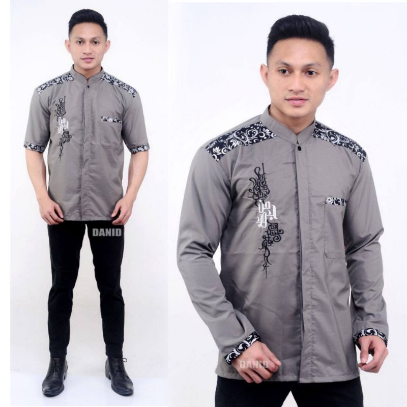 HEM KEMEJA koko kombi batik NEW