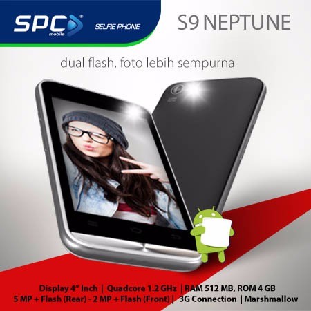 HP SPC S-9 / S9 / S 9 NEPTUNE 4GB RAM 512MB || NEW GARANSI 1 TAHUN