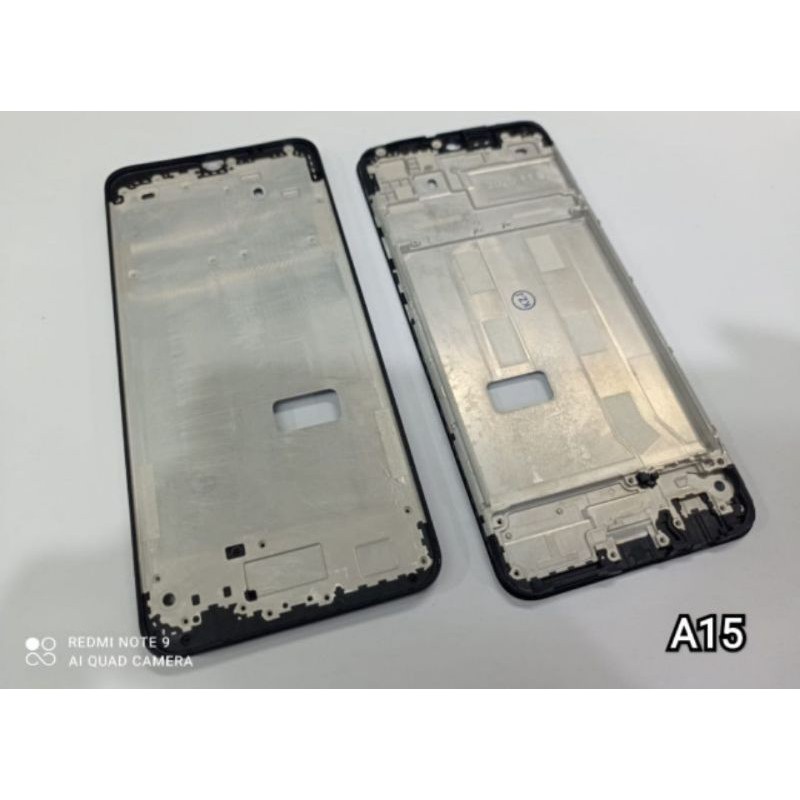 Frame lcd Oppo A15 original frame basel /tulang tengah /tatakan lcd