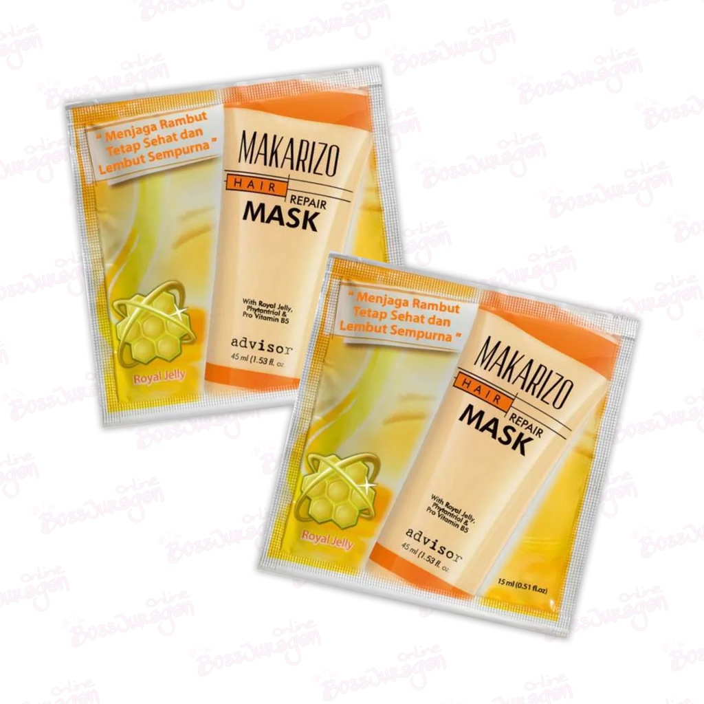 (BOSS) (1PC 15ML SACHET) MAKARIZO ADVISOR HAIR REPAIR 15ML