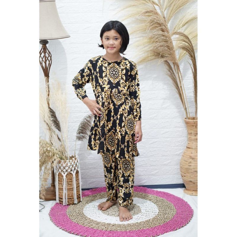 ONE SET ANAK SULTAN RAYON VISCOSE UMUR 8-11 TAHUN