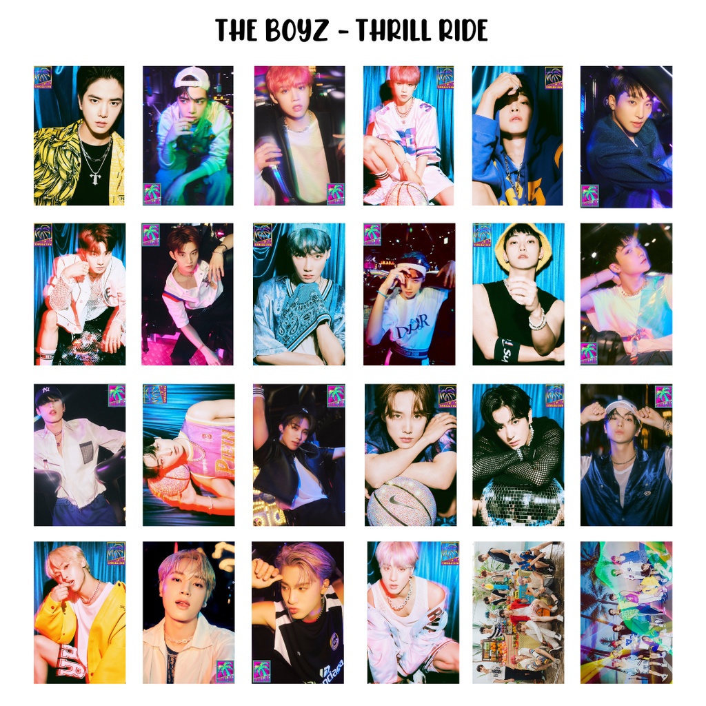 PHOTOCARD THE BOYZ PREMIUM - Fankit The Boyz - Fankit Kpop
