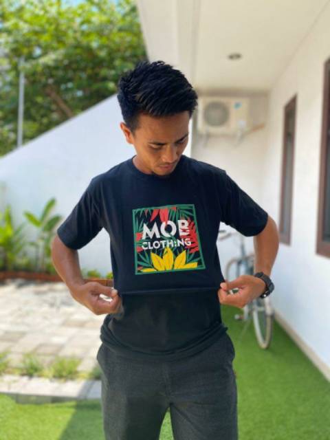 KAOS DISTRO MOB CLOTHING SABLON PLASTISOL