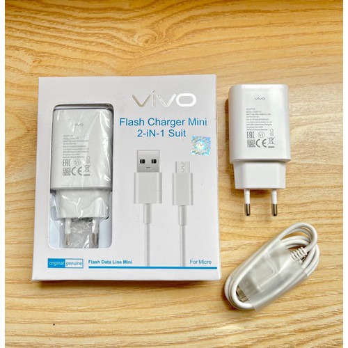 Charger VIVO X27 Micro dan Type C Fast Charging Original