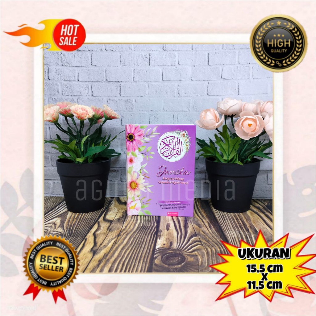 Alquran Jamila Hard Cover A6, Alquran Kecil Terjemah, Alquran Hafalan, Alquran Tajwid Mudah, Al Qura