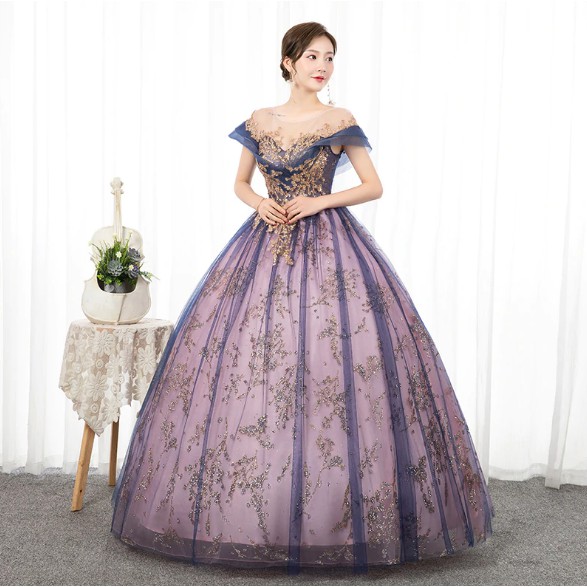 Dress Short Sleeve Floor-length Ball Gown Vintage Quinceanera Dresses