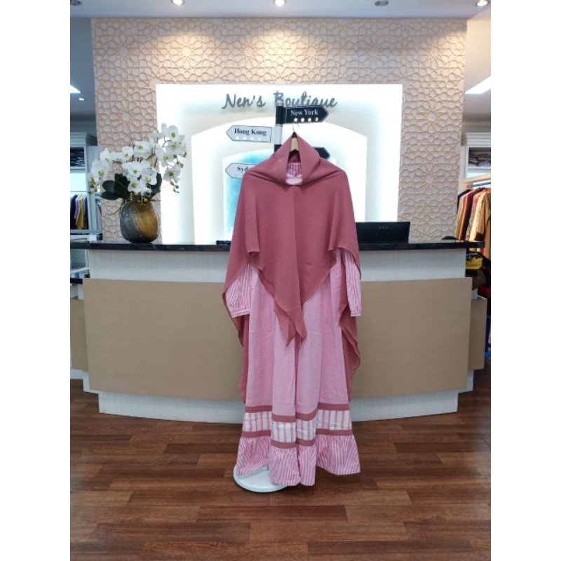 LINA SUKIJO / Arabella dress by eLeS/dress eLeS/lina sukijo/syari elegand/gamis brandid