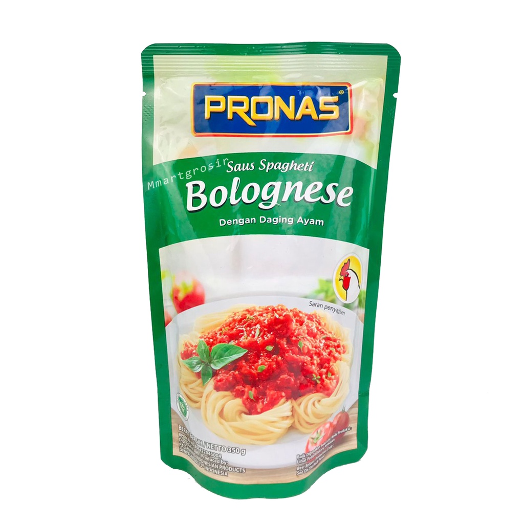 Pronas / saus sepageti bolognais / Daging ayam / daging sapi / 350g