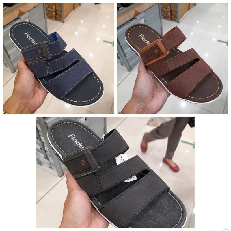 sandal slop pria fladeo
