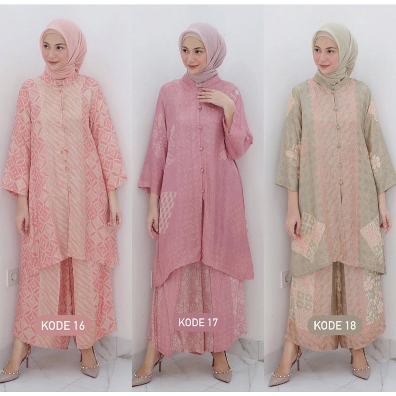 TUNIK SANGHAI SET CELANA BY SarahTheLabel KODE 17