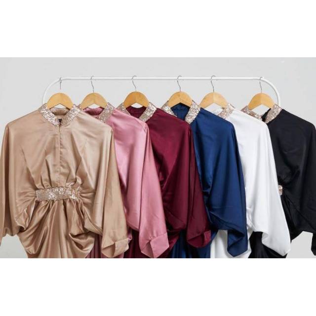 Kaftan / Baju kaftan lebaran / Baju kaftan jumbo / Kaftan bumil / Kaftan busui / Kaftan polos busui