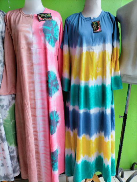 Gamis Kaos Pelangi Nevada Ori Ziray Batik Jumbo Premium