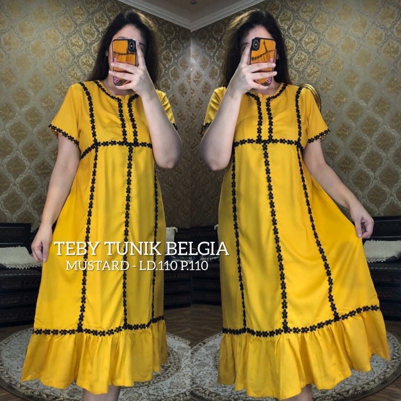 Daster arab Teby Tunik Belgia-5
