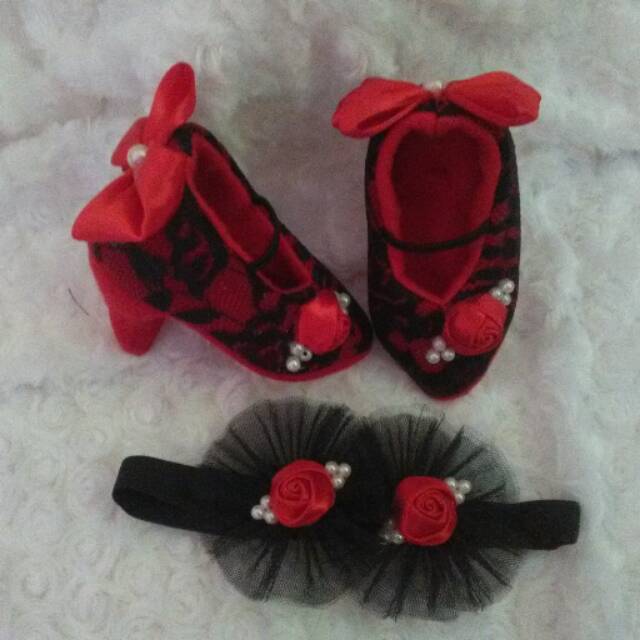 1 set (sepatu+bando)