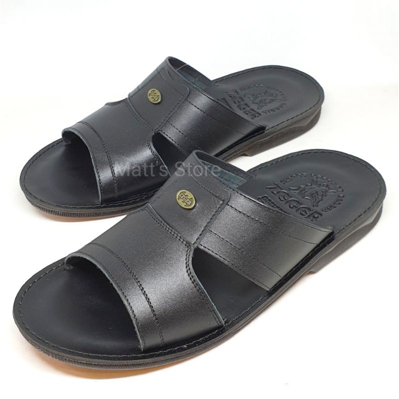Sandal kulit asli pria Zeger P 399 - size 38 - 43 - 100% original