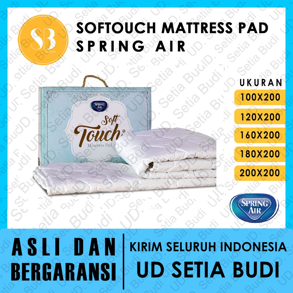 Matras Pad Spring Air Soft Touch Mattress Pad