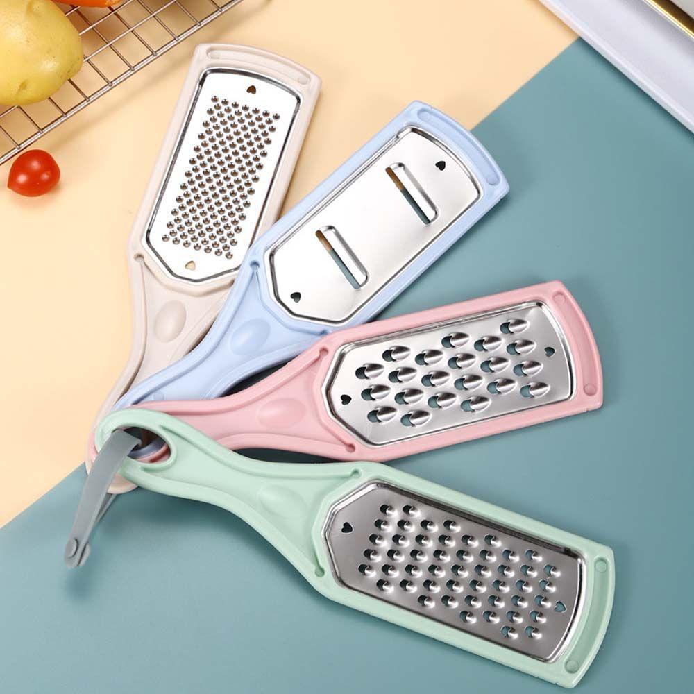 [Elegan] Pemotong Sayuran Profesional 4-in-1 Kentang Buah Gadget Alat Dapur Keju Slicer