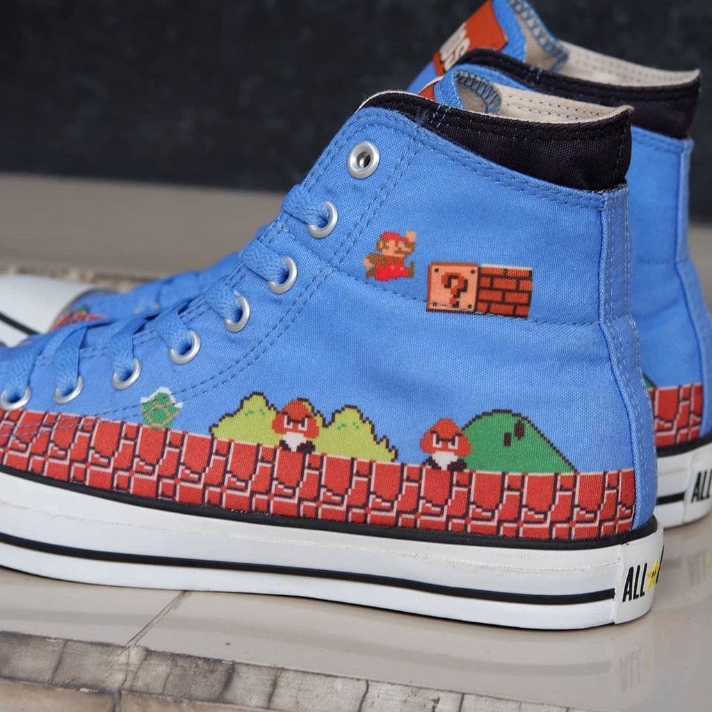 Super Mario Bros x Converse Chuck Taylor Hi