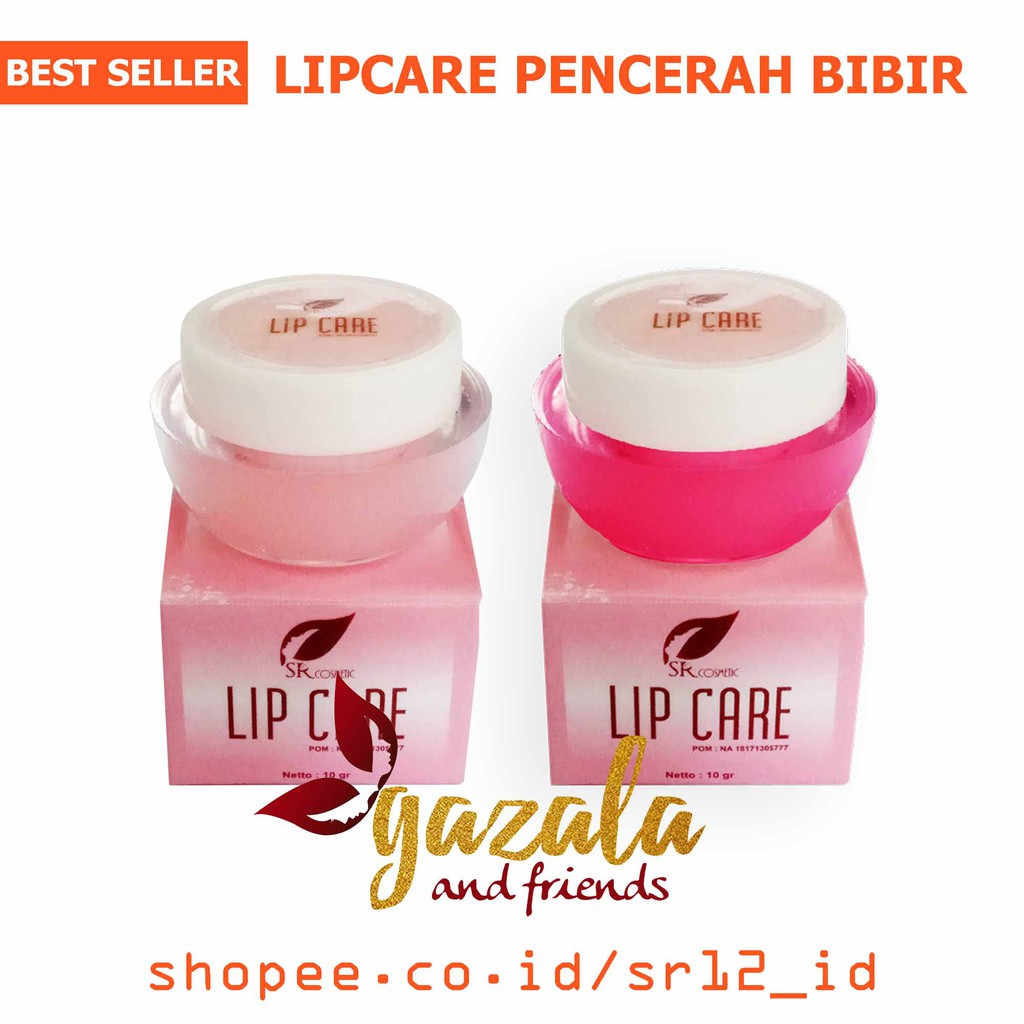 LIP CARE SR12 PELEMBAB BIBIR PENCERAH BIBIR HERBAL SKINCARE KOSMETIK