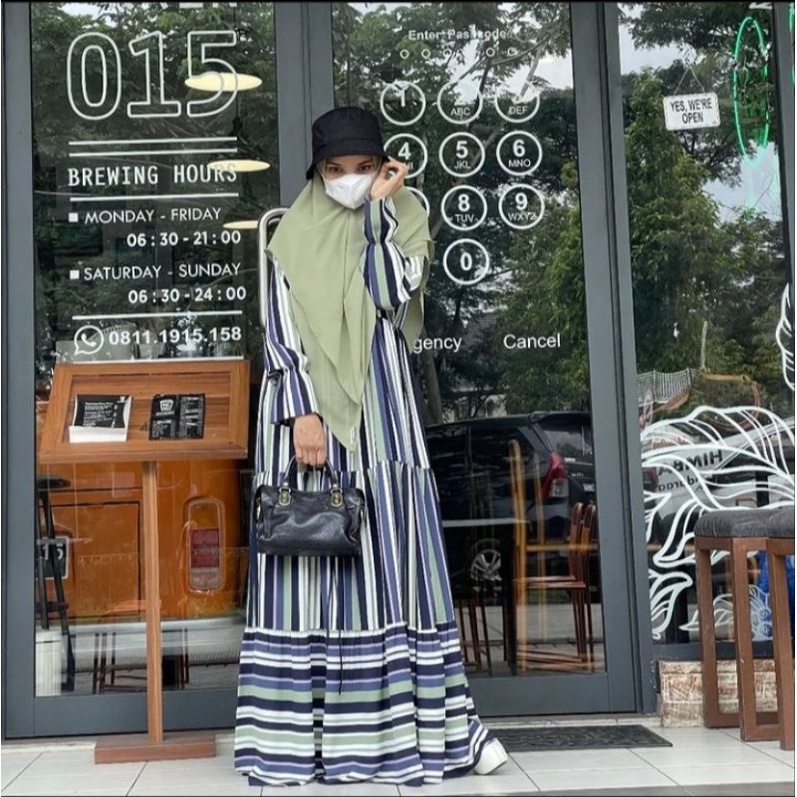 HABIBA DRESS BY HIJABKAYUNIE