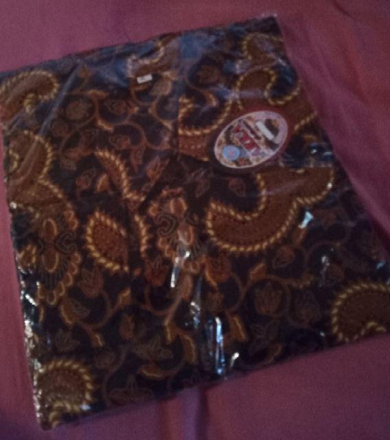 Kemeja Batik Pria Modern Motif Jalu Exclusive