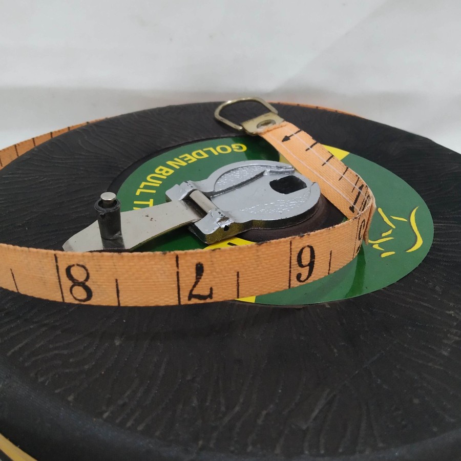Meteran Alat Ukur Measuring Tape tanah putar 50m 50 m meter dramashop