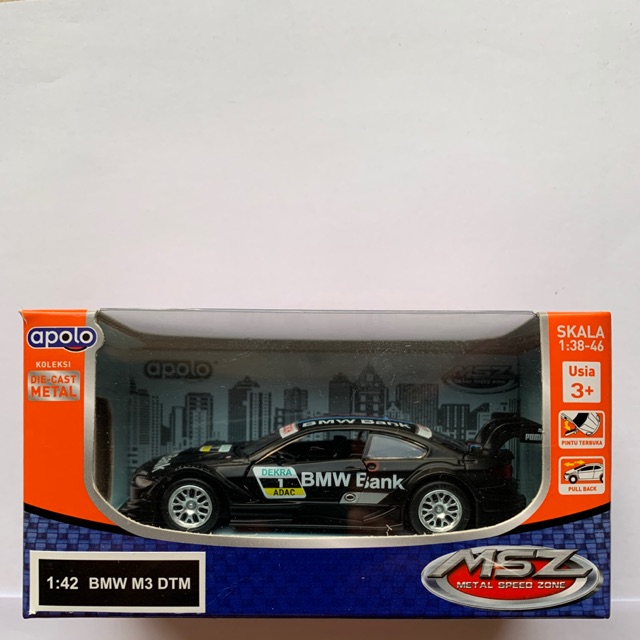 Diecast Apolo 1:42 BMW M3 DTM