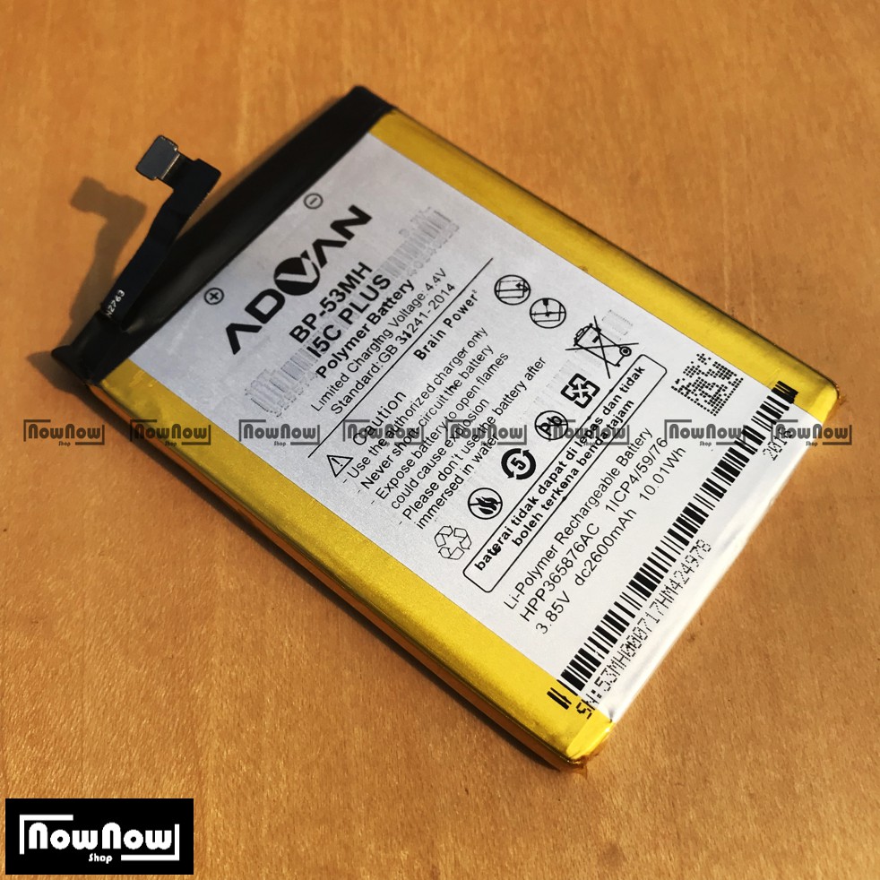 Baterai Advan I5C Plus - G1 - G1 PRO BP-53MH Original Batre Battery BP53MH HP