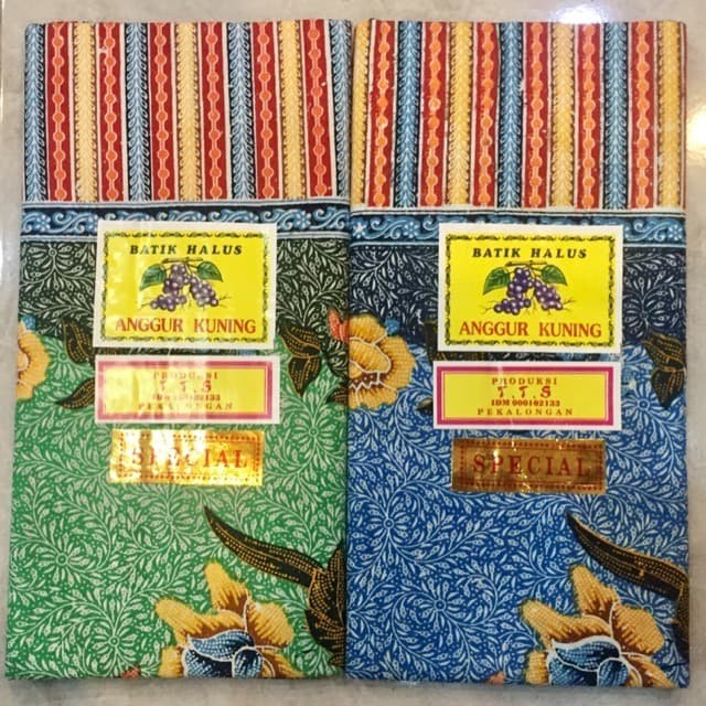 Selendang Batik Gendongan Bayi Halus Special Anggur Kuning