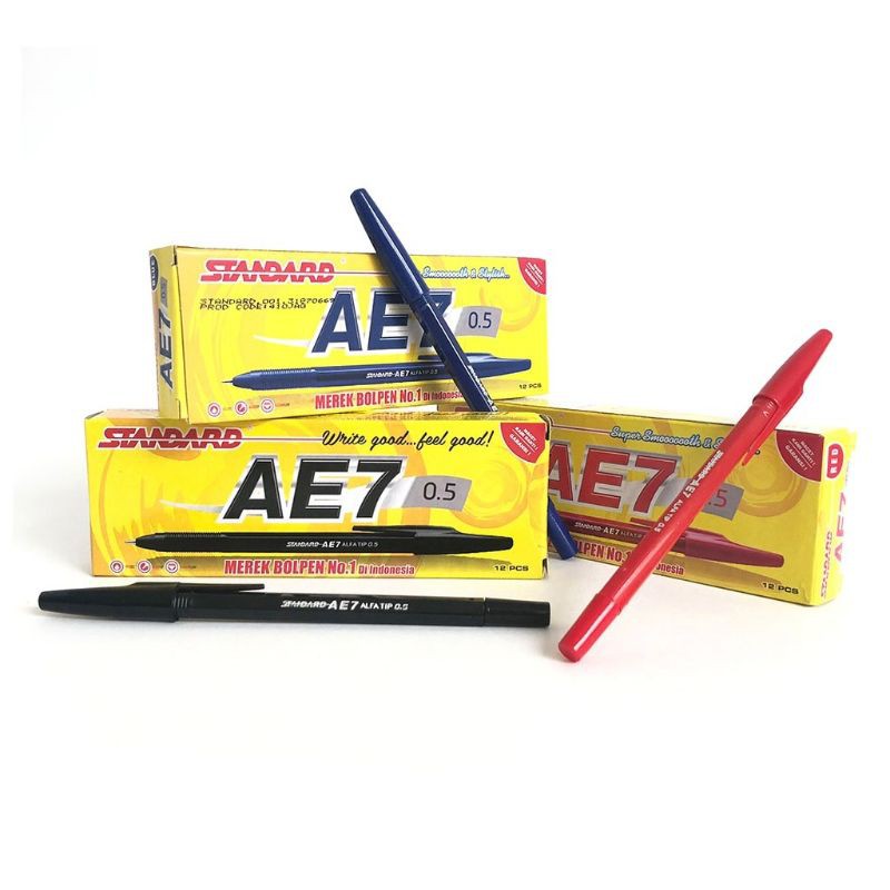 

[1PACK] Pulpen Standard AE7 Gel Pen 0.5mm