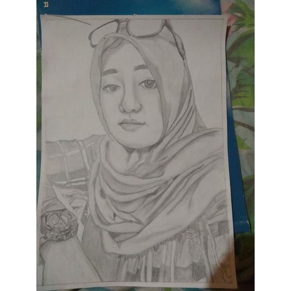 

Lukisan wajah/ sketsa wajah