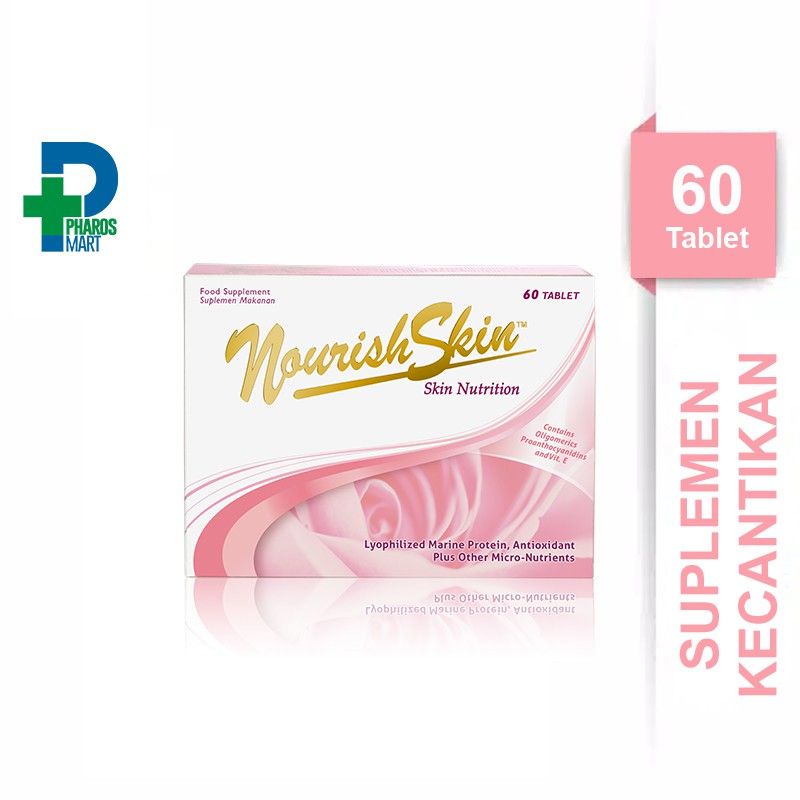 Nourish Skin isi 15, 30, 60 Tablet / Nutrisi kulit / glowing / vitamin Kulit / Vitamin kulit / kulit