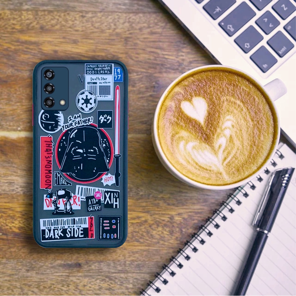 Case Oppo A5S A7 A11K A12 A55 A95 Character STAR WARS Hybrid dove candy pelindung kamera