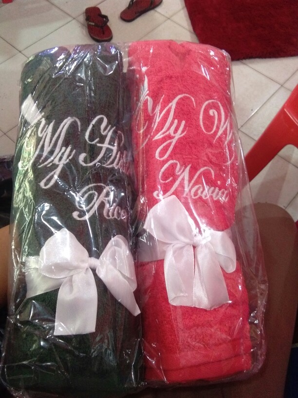 Handuk Couple Uk Mandi Bk02