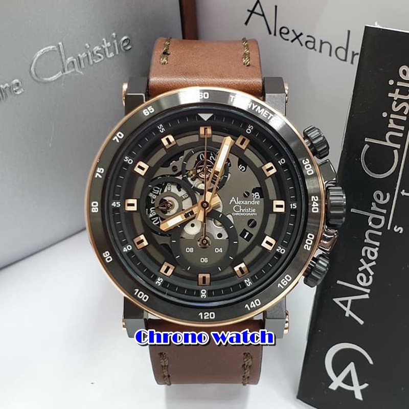 Jam Tangan Pria Alexandre Christie AC 6429 MC LBRBA Original / Alexander Christie 6429