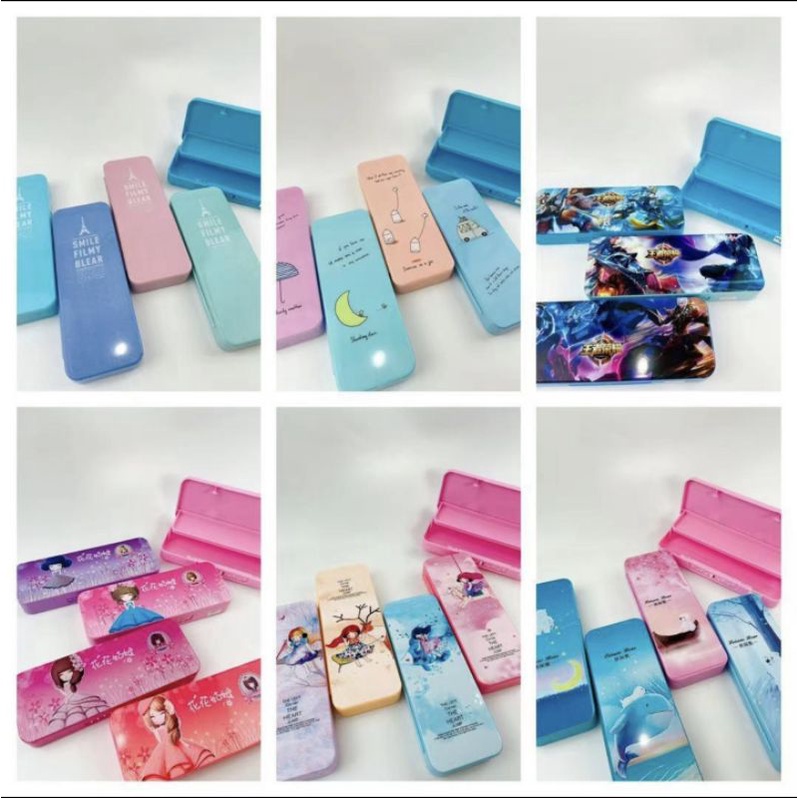 

kotak pensil TINGKAT bahan PLASTIK ada KODE PASSWORD/PENCIL CASE