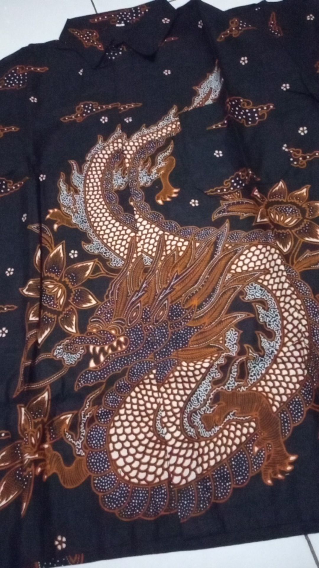 Batik Couple Keluarga Modern - Seragam Batik Ori Ndoro Nogo Ageng Size Jumbo -batik Pekalongan