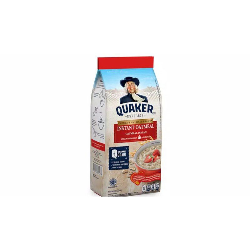 

quaker oatmel 200gr