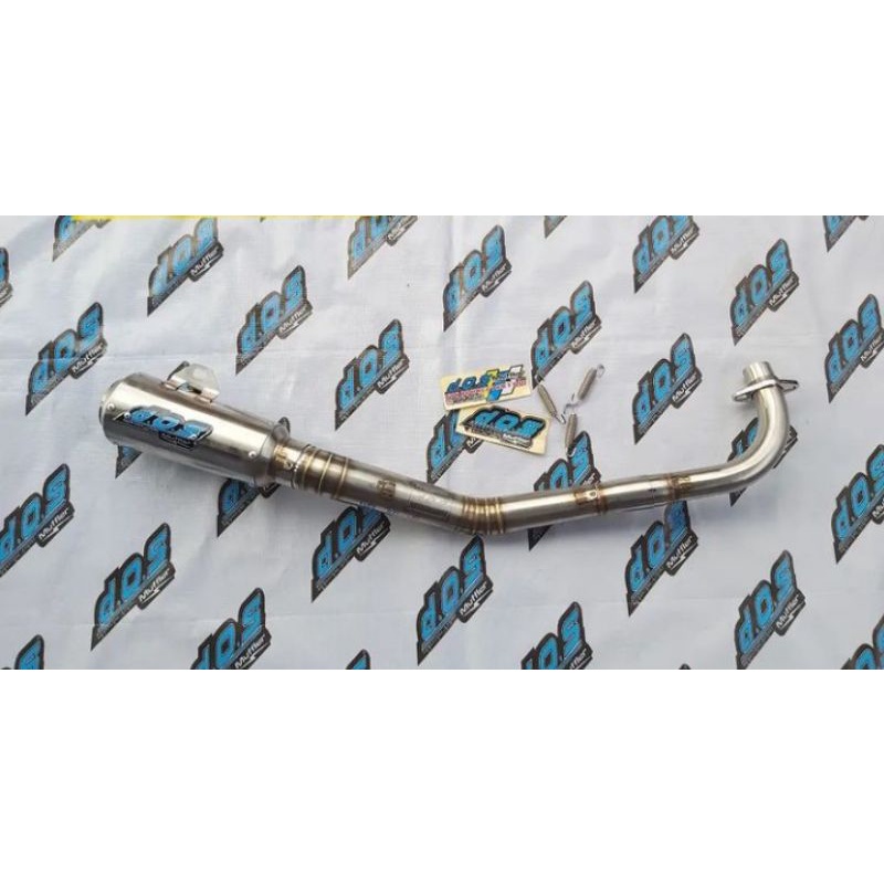 Knalpot D.O.S Muffler Dos Muffler Original Jogja Jupiter Z  FFA GP Sleep Engine Kolong Stainless Ori