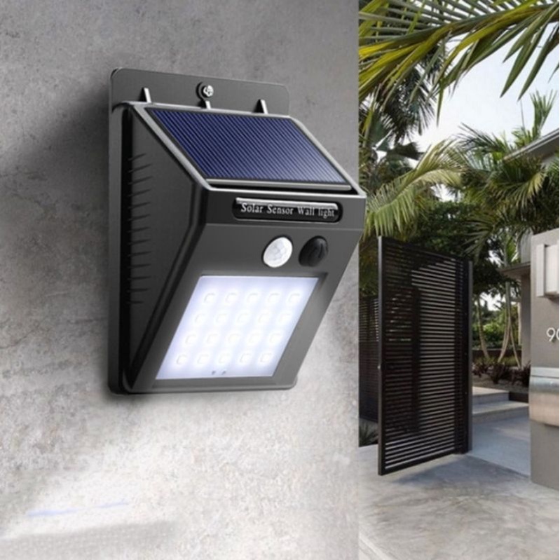 Lampu Taman Tenaga Surya - Lampu Teras Hias LED ( Tempel di Dinding )