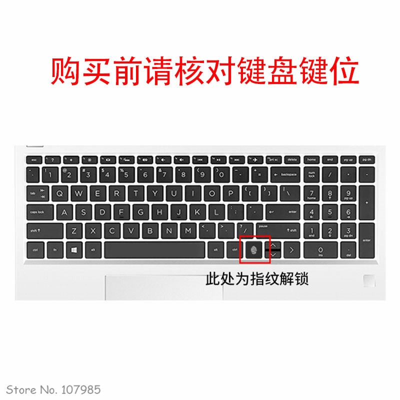 Cover Pelindung Keyboard Laptop HP Envy x360 2-in-1 15.6 &quot;Fingerprint Reader 15M-ED / EE ED1013dx ED1023dx EE0013dx 0023dx