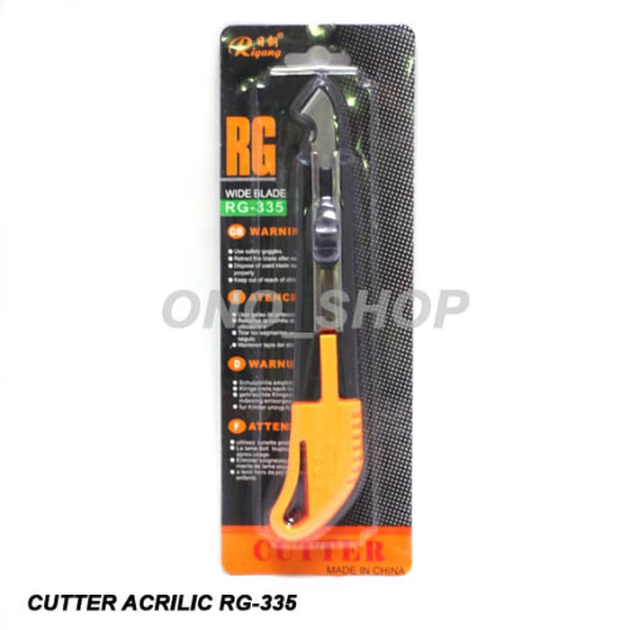 

Cutter Acrylic Rg-335