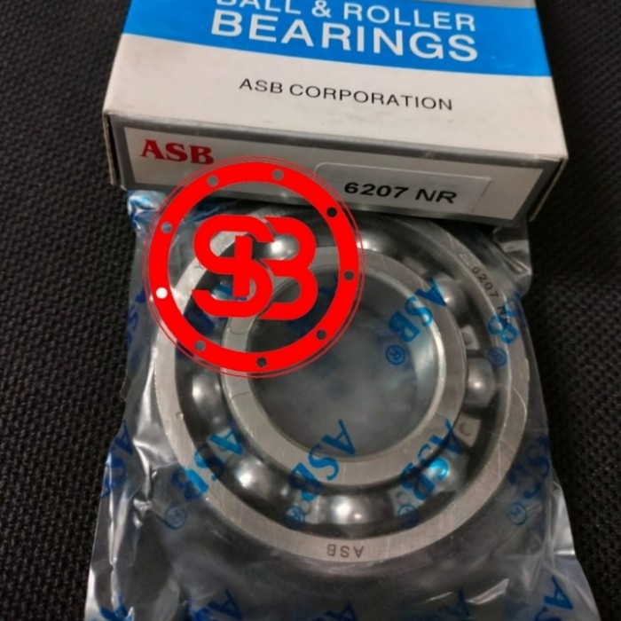 Bearing / Laker / Laher 6207 NR ASB