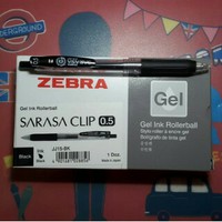 

pulen sarasa Zebra 0.5 warna hitam dan biru