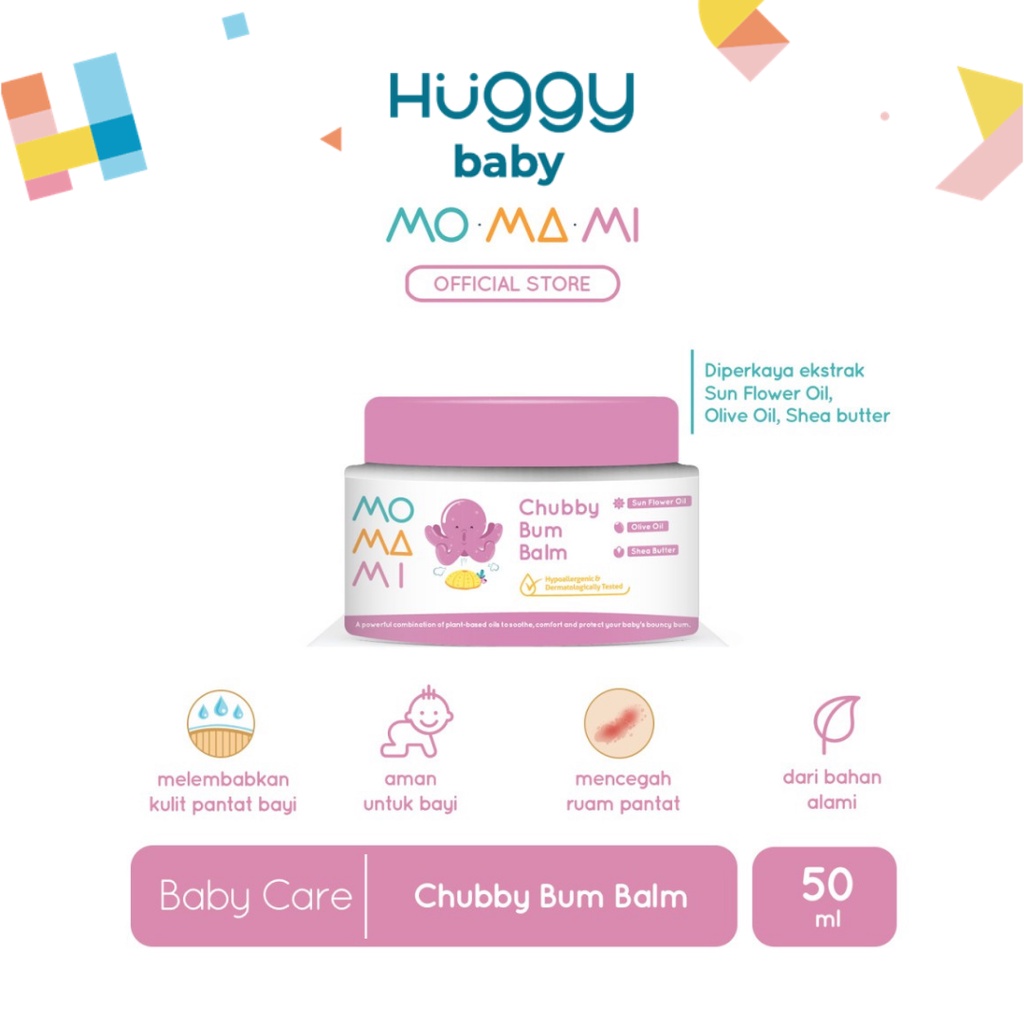 Momami Chubby Bum Balm | Krim Ruam Popok Diaper Bayi