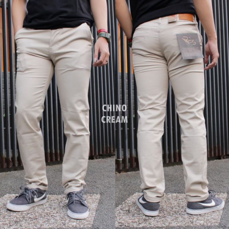 [BISA COD]Celana Chino Panjang Pria Slimfit/Pensil Melar Buat Kerja/Harian/Santai Celana Chino