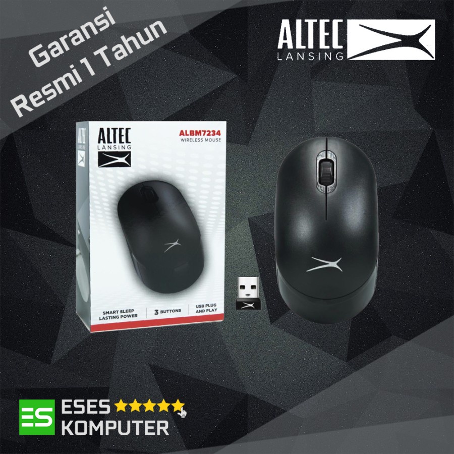 Mouse Wireless Altec Lansing ALBM-7234