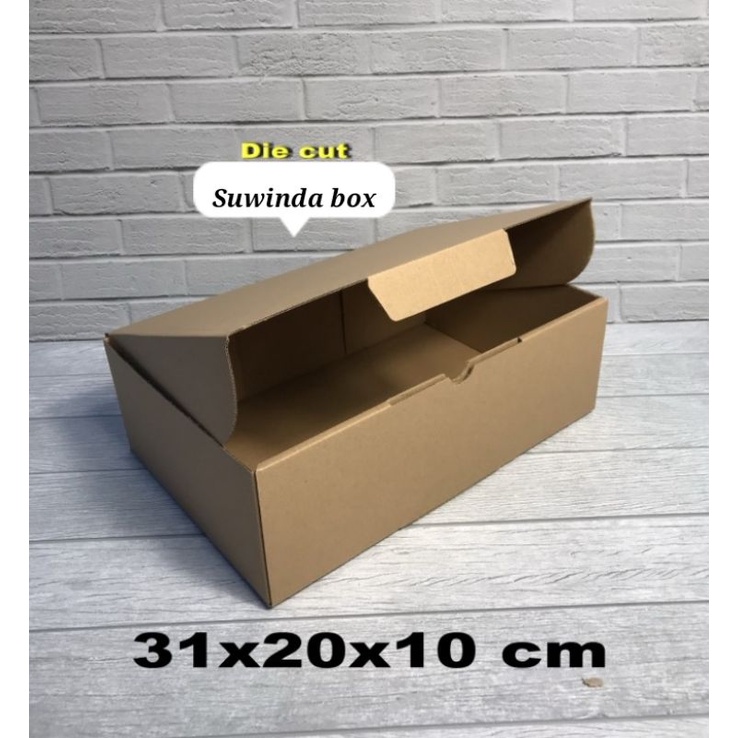 

kardus karton box Uk. 31x20x10 cm............model kardus Pizza