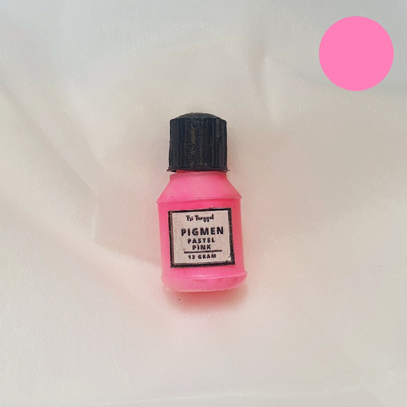 

PIGMEN 12gr MINI PASTEL PINK Merah Muda Macaron Kecil Pewarna Sablon Pigment Color Slime DIY Waterbased Tie Dye Cat Warna Warni Air Cairan Liquid Paint Painting Kerajinan Prakarya Art Seni Kesenian Perlengkapan Mewarna Melukis Lukis Grosir Prakarya Malang
