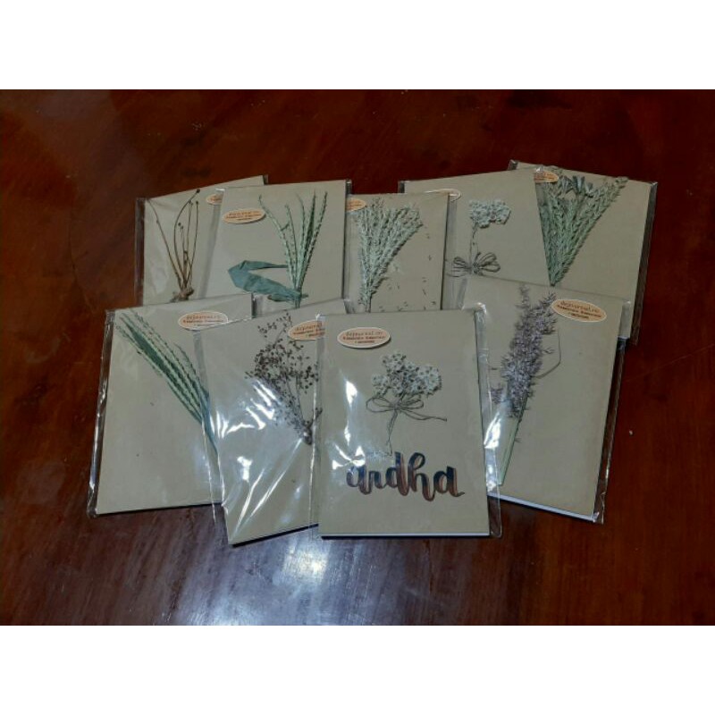 

limited edition aestetic notebook(dari bunga kering)